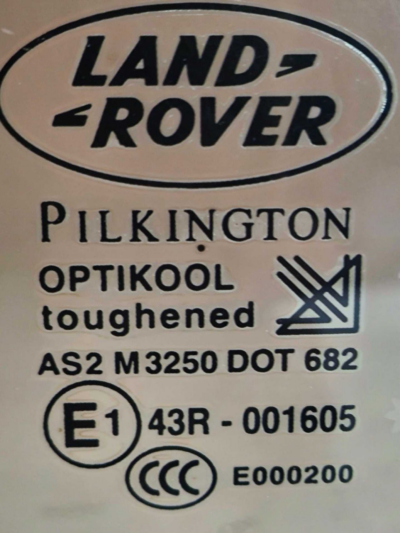 VIDRO PORTA DIANTEIRA DIREITA RANGE ROVER SPORT 2005 A 2008 - Imagem 6