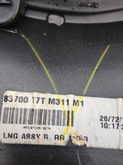 FORRO PORTA TRASEIRO DIREITO HONDA HRV 1.8 2016 A 2021 - Imagem 8