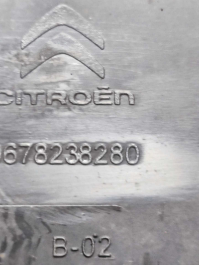 DEFLETOR ASSOALHO DIREITO CITROEN C3 2014 A 2016 9678238280 - Imagem 7