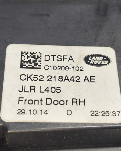 Trava Porta Diant Dir Range Rover Sport 2014/2016 Ck52218a42 - Imagem 3