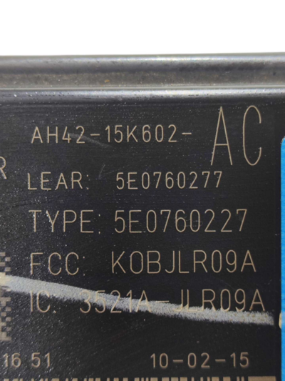 MÓDULO ALARME AH4215K602AC RANGE ROVER SPORT 2014 A 2016 - Imagem 4