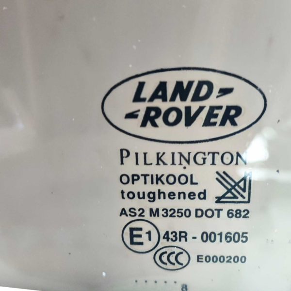 VIDRO PORTA DIANTEIRA ESQUERDA RANGE ROVER SPORT 2005 A 2009 - Imagem 6