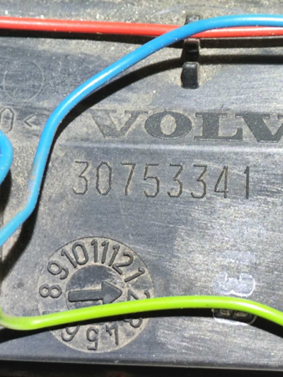 Moldura Luz Placa 30753341 Volvo Xc60 T6 2.0 2010 2011 2012 - Imagem 8