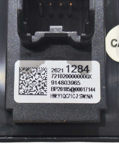 BOTÃO VIDRO TRASEIRO DIREITO 26211284 GM TRACKER 2021 A 2023 - Imagem 3