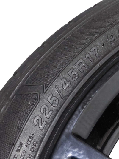 RODA ARO 17 C/PNEU FORD FUSION 2010 2011 2012 PRETO - Imagem 4