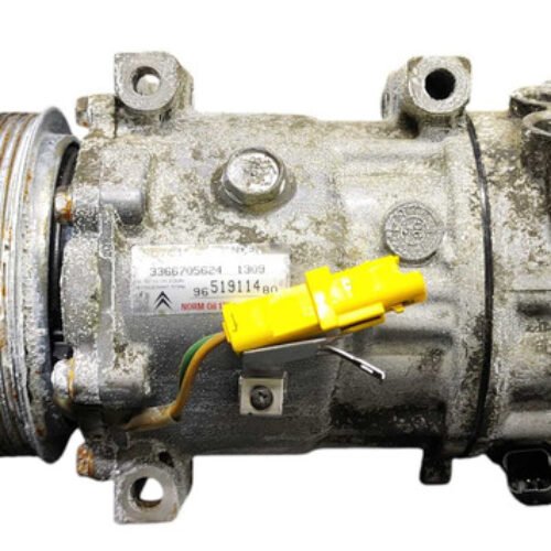 Compressor Ar 9651911480 Citroen C4 Vtr 2.0 2007 2008 A 2010