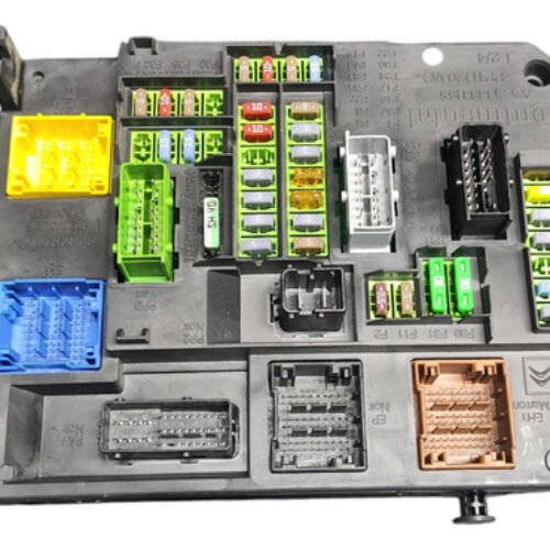 Caixa Fusiveis Bsi 9665547480 Citroen C4 Lounge 2014 A 2017