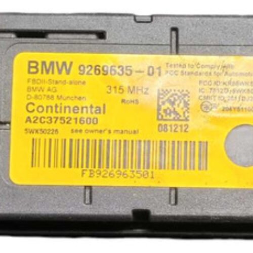 Modulo Alarme 926963501 Bmw 328i 2.0 2013 2014 2015