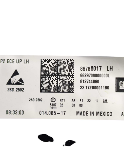 Lanterna Tampa Tras esquerda 86786017 Gm Equinox 2022 a 2024 - Imagem 3
