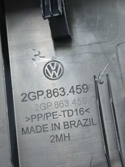 Moldura Soleira Porta mala 2gp863459b Vw T-cross Tsi 2020/22 - Imagem 7
