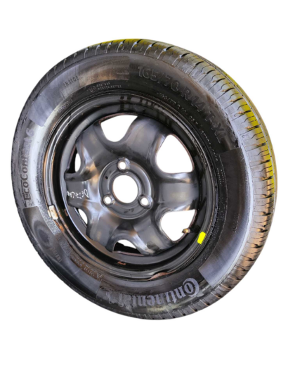 Roda Aro 14 C/Pneu 165/70 Renault Kwid 2019 a 2021 3 Furos - Imagem 5