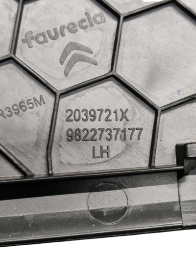 MOLDURA INTERNA RETROVISOR ESQ CITROEN C4 CACTUS 2021 A 2023 - Imagem 5