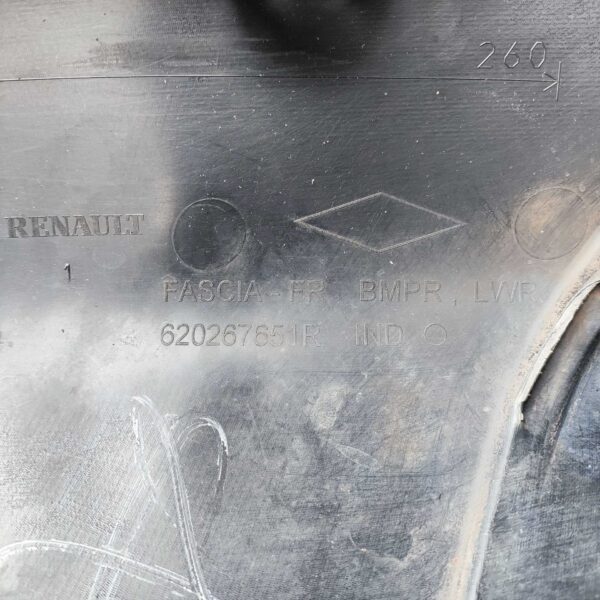 Grade Inf Parachoque Diant 620267651R Renault Kwid 2019/2021 - Imagem 9
