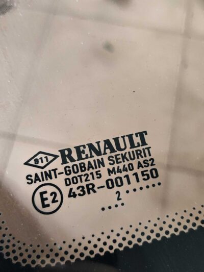 VIDRO FIXO TRASEIRO ESQUERDO RENAULT SYMBOL 2009 2010 A 2013 - Imagem 5