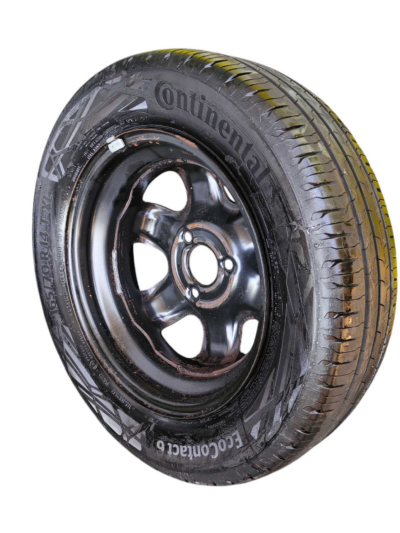 Roda Aro 14 C/Pneu 165/70 Renault Kwid 2019 a 2021 3 Furos - Imagem 6