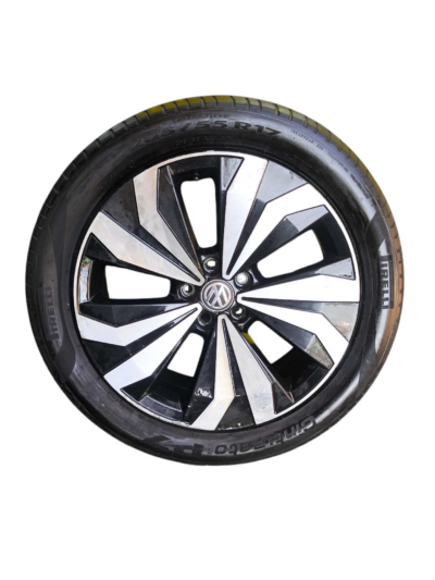Roda Aro 17 5 furos C/Pneu 205/55 Vw T-cross 2020 2021 2022
