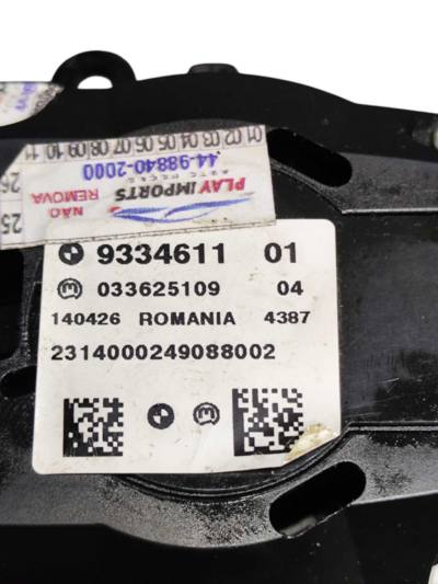 botão comando idrive Multimidia 933461101 Bmw X1 2014 a 2016 - Imagem 4