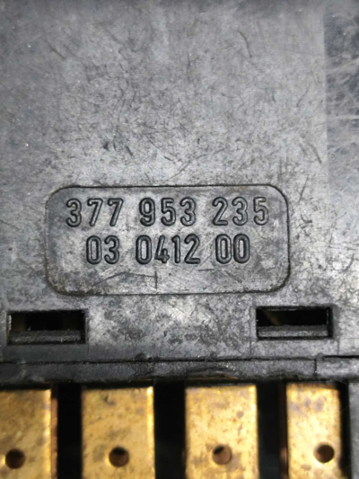 Botão Pisca Alerta 377953235 Vw Gol Parati 2000 a 2013 - Imagem 2