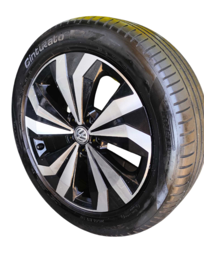 Roda aro 17 C/Pneu 205/55 Vw T-cross 2020 a 2022 C/Detalhe - Imagem 3
