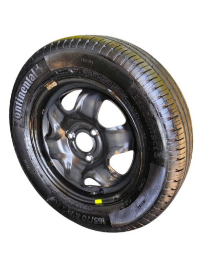 Roda Aro 14 3 Furos C/Pneu 165/70 Renault Kwid 2019 a 2021 - Imagem 5