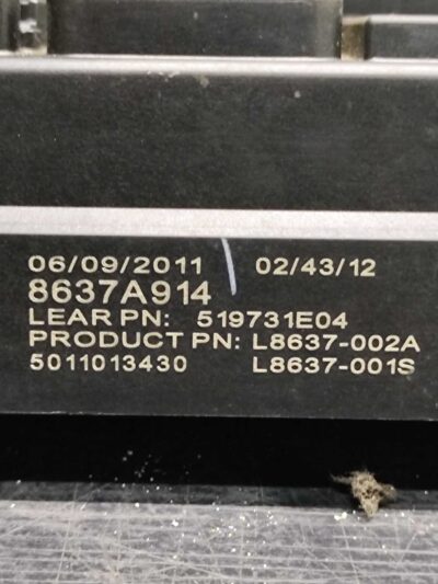 caixa fusivel Mitsubishi Lancer Ralliart  2011/2013 8637a914 - Imagem 6