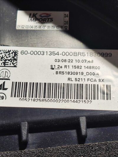 LANTERNA ESQUERDA 1582148R00 JEEP RENEGADE 2022 2023 2024 - Imagem 6