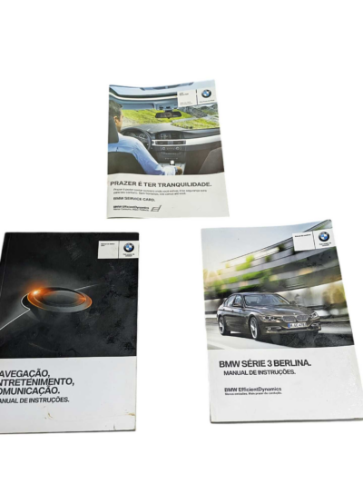 MANUAL PROPRIETÁRIO BMW 320i 2.0 2014 2015 2016 - Imagem 1