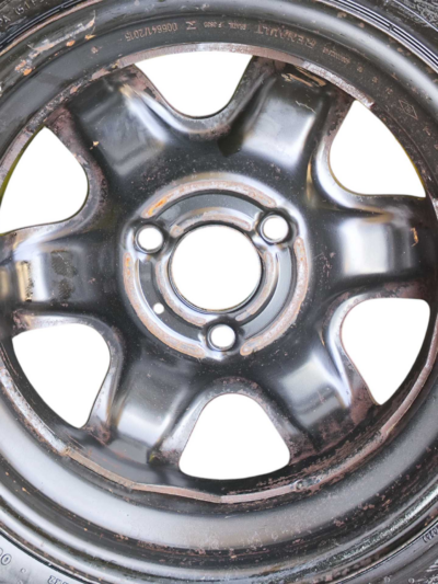 Roda Aro 14 C/Pneu 165/70 Renault Kwid 2019 a 2021 3 Furos - Imagem 8