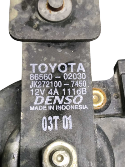 Buzina Toyota Corolla 8656002030 Xei 2015 2016 2017 - Imagem 4