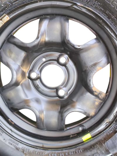 Roda Aro 14 3 Furos C/Pneu 165/70 Renault Kwid 2019 a 2021 - Imagem 9