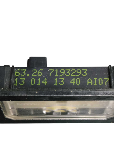 Lanterna luz traseira placa 63267193293 Bmw 320i 2013 a 2015 - Imagem 3