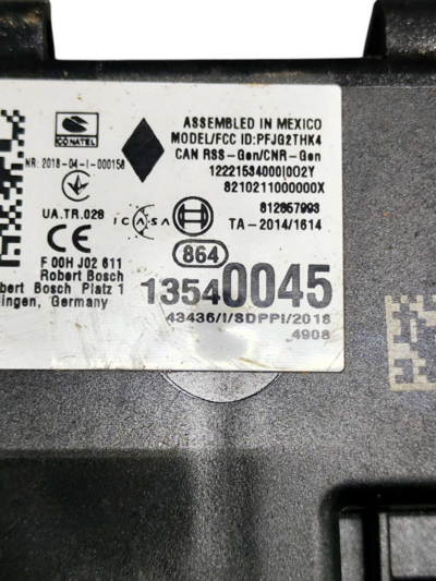 Módulo Conforto Porta 13540045 Gm Equinox 2021 2022 2023 - Imagem 3