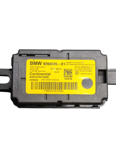 MÓDULO RECEPTOR ALARME 926963501 BMW 320i 2013 2014 2015 - Imagem 2