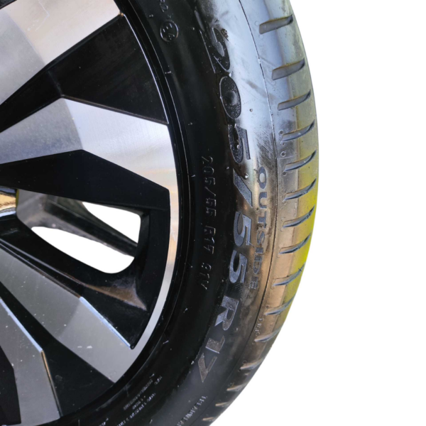 Roda aro 17 C/Pneu 205/55 Vw T-cross 2020 a 2022 C/Detalhe - Imagem 8