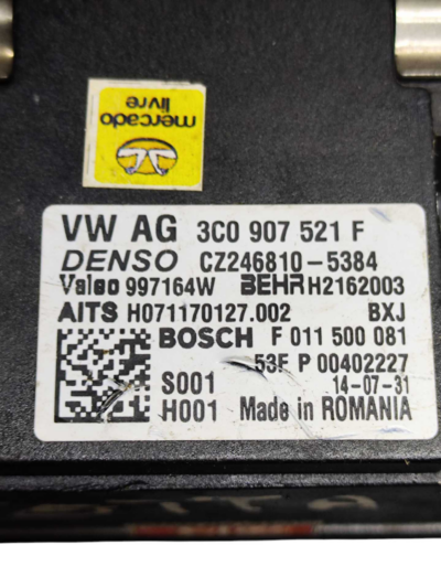 Resistência Ar Condicionado 3c0907521f Vw Jetta 2012 a 2014 - Imagem 4