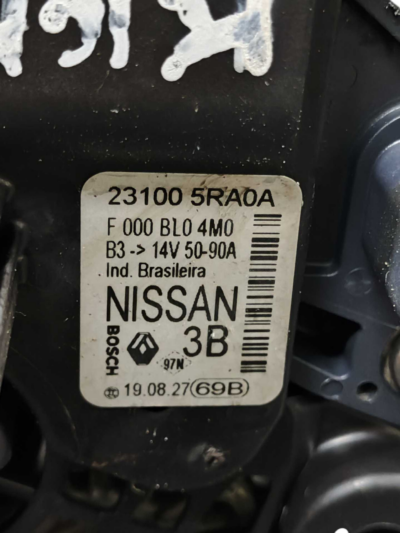 ALTERNADOR 231005RA0A NISSAN KICKS 2019 2020 2021 - Imagem 6