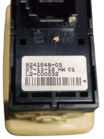 BOTÃO COMANDO VIDRO TRAS ESQ 924164803 BMW 320i 2013 A 2015 - Imagem 3