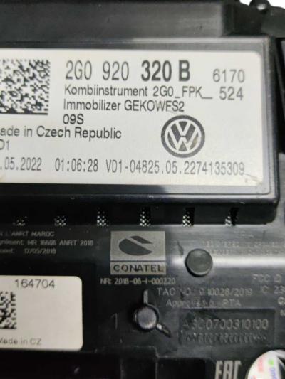 PAINEL INSTRUMENTOS DIGITAL 2go920320b VW T-CROSS 2020/2022 - Imagem 8