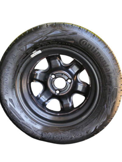 Roda Aro 14 3 Furos C/Pneu 165/70 Renault Kwid 2019 a 2021 - Imagem 3