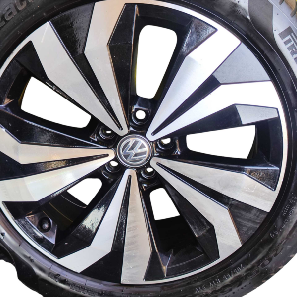 Roda aro 17 C/Pneu 205/55 Vw T-cross 2020 a 2022 C/Detalhe - Imagem 2