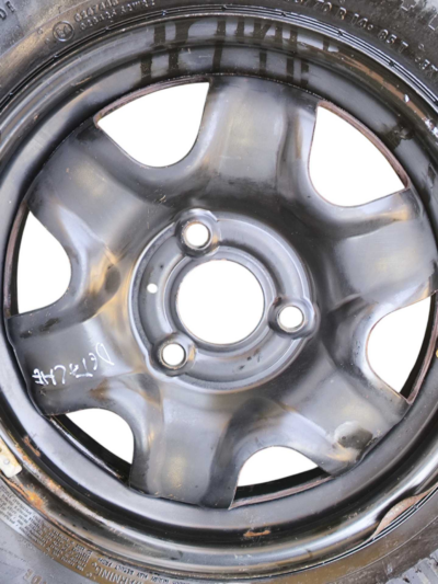 Roda Aro 14 C/Pneu 165/70 Renault Kwid 2019 a 2021 3 Furos - Imagem 2