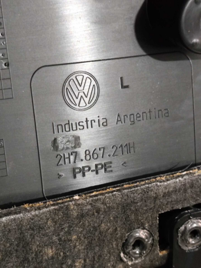 Forro PORTA Tras Esquerda Vw Amarok 3.0 V6 2017 A 2019 - Imagem 6