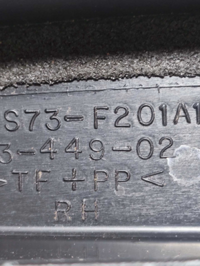 MOLDURA INTERNA PORTA DIANT DIREITA FORD FUSION 2014 A 2019 - Imagem 9
