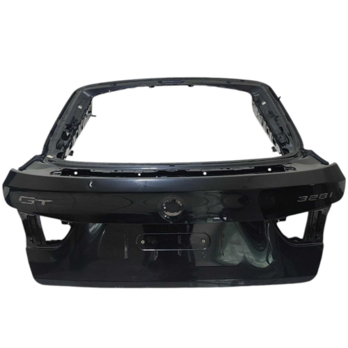 TAMPA TRASEIRA BMW 328i GT 2014 2015 2016 PRETA C/DETALHE