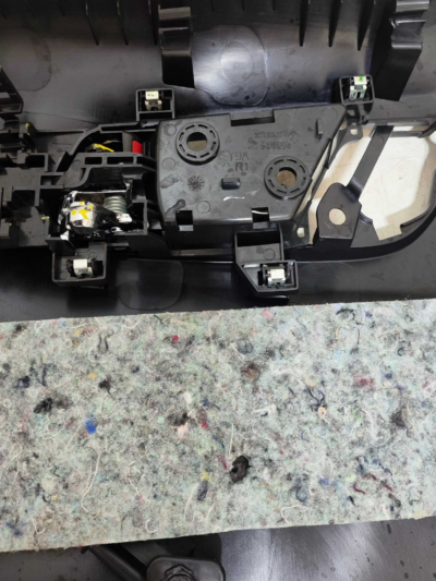 FORRO PORTA HONDA CITY TRASEIRA DIREITA 2015/2017 DETALHE - Imagem 8