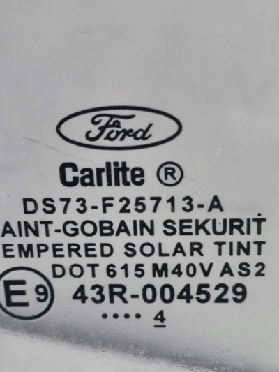 VIDRO PORTA TRASEIRA ESQUERDA FORD FUSION 2013 2014 A 2017 - Imagem 6