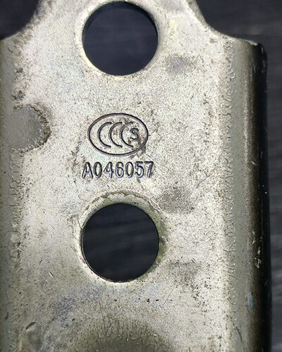 Par Dobradiça Porta Tras Esq Gm Onix Spin 2015/2018 A046057 - Imagem 6