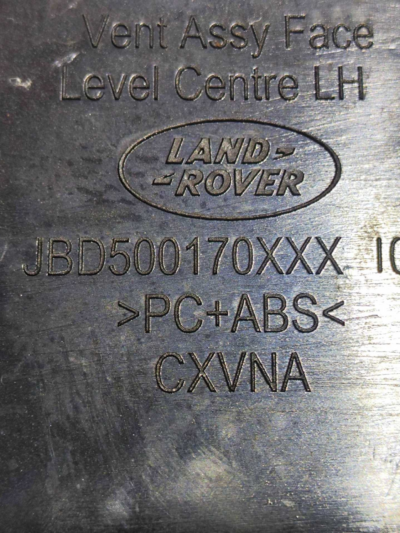 DIFUSOR AR CENTRAL ESQUERDO RANGE ROVER SPORT 2005 A 2009 - Imagem 4