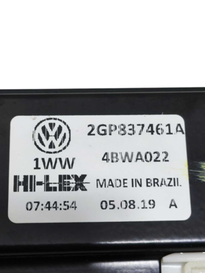 MÁQUINA VIDRO DIANTEIRA ESQUERDA VW T-CROSS 2018 A 2023 - Imagem 6