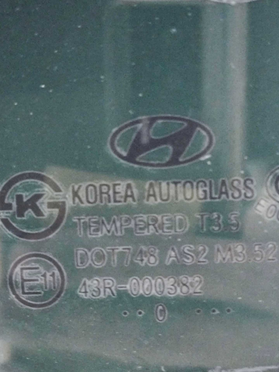 VIDRO PORTA DIANTEIRA ESQUERDA HYUNDAI IX35 2011 2012 A 2016 - Imagem 6